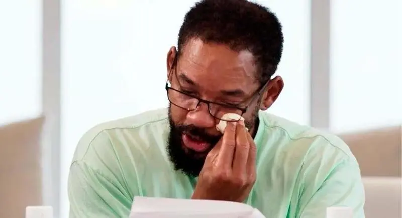 <p> Will Smith tras ser vetado </p>