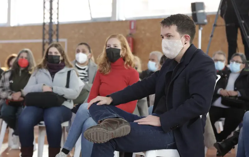 <p> Archivo - Pablo Iglesias participa en un acto de partido en Le&oacute;n. - SECUNDINO PEREZ/EUROPA PRESS - Archivo </p>