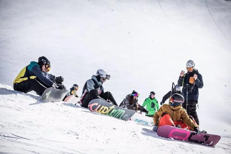 <p> Imagen de estos d&iacute;as de la actividad en Sierra Nevada </p>