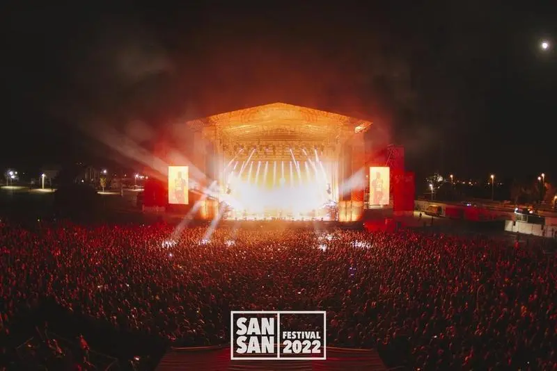 <p> El SanSan 2022 se despide como el primer festival de Espa&ntilde;a sin restricciones y con 40.000 personas asistentes </p>