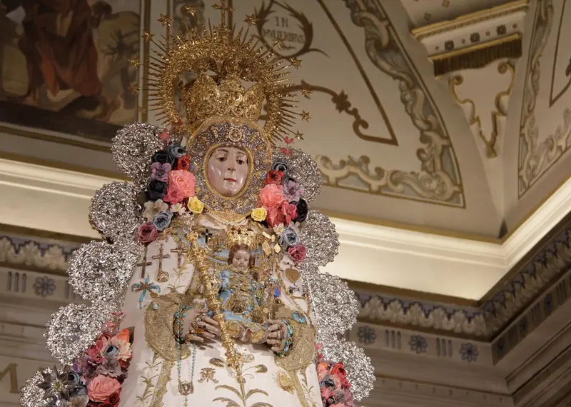 <p> Archivo - Virgen del Roc&iacute;o. - HERMANDAD MATRIZ DE ALMONTE. - Archivo </p>