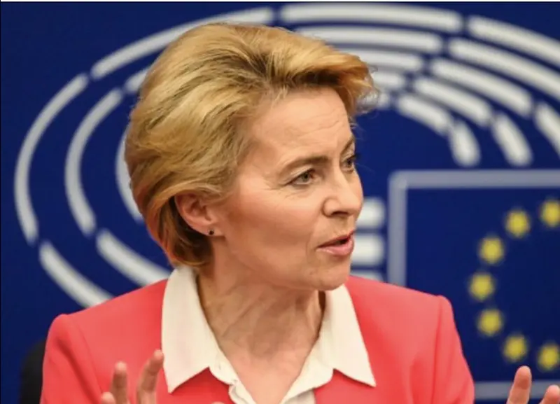 <p> Ursula Von der Leyen<br>Fuente: Twitter </p>