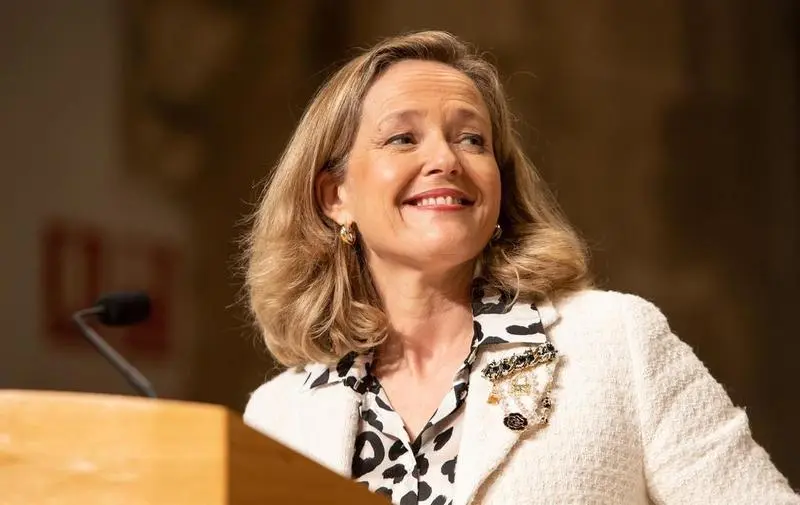 <p> La vicepresidenta primera del Gobierno y ministra de Asuntos Econ&oacute;micos y Transformaci&oacute;n Digital, Nadia Calvi&ntilde;o </p>