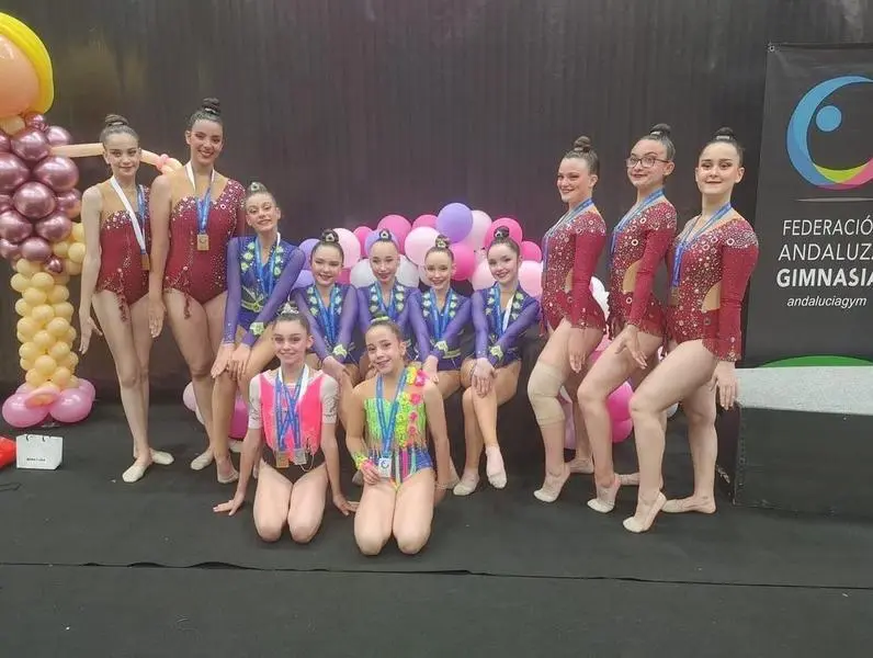 <p> gimnastas G.R.SÉNECA. </p>