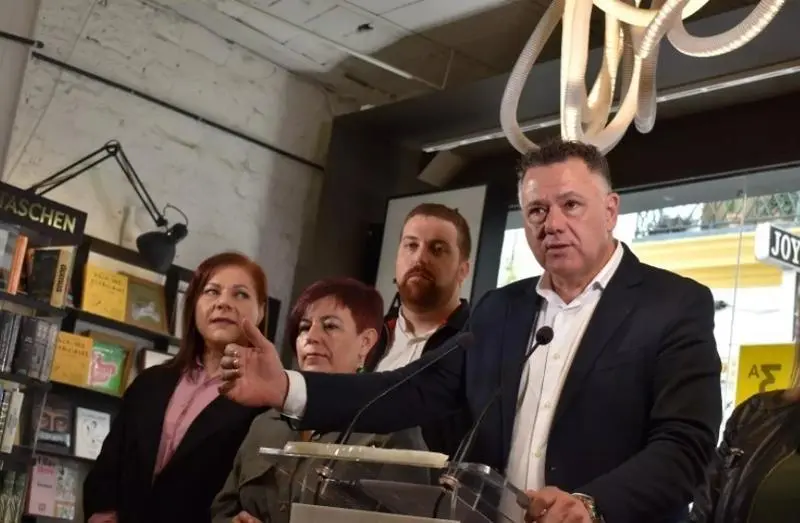 <p> El candidato a las priamrias por parte de Unidas Podemos, Juan Antonio Delgado - Archivo - Europa Press </p>