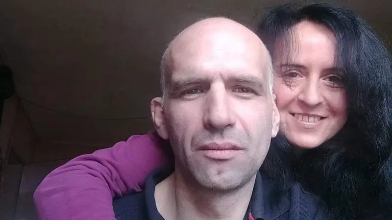 <p> La pareja, Srdjan Peric y Teresa Peric. Fuente FACEBOOK DE SRDJAN TEREZA PERIC </p>