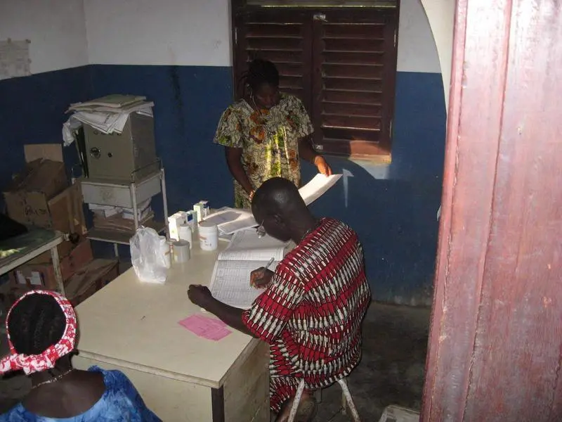 <p> Enfermer&iacute;a en la Isla de Orango Grande </p>