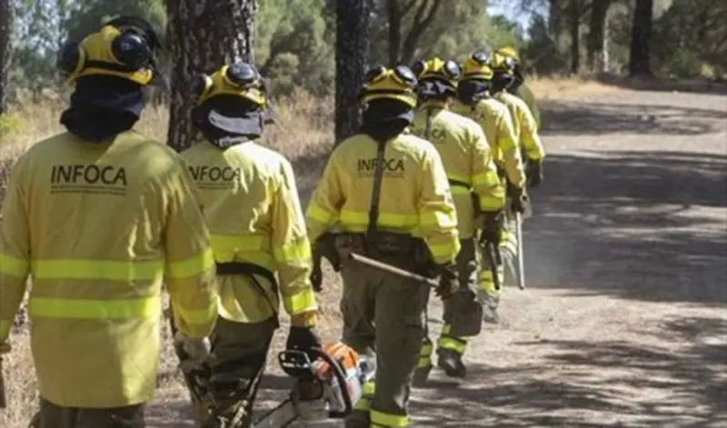 Bomberos del Infoca.
INFOCA
4/7/2021
