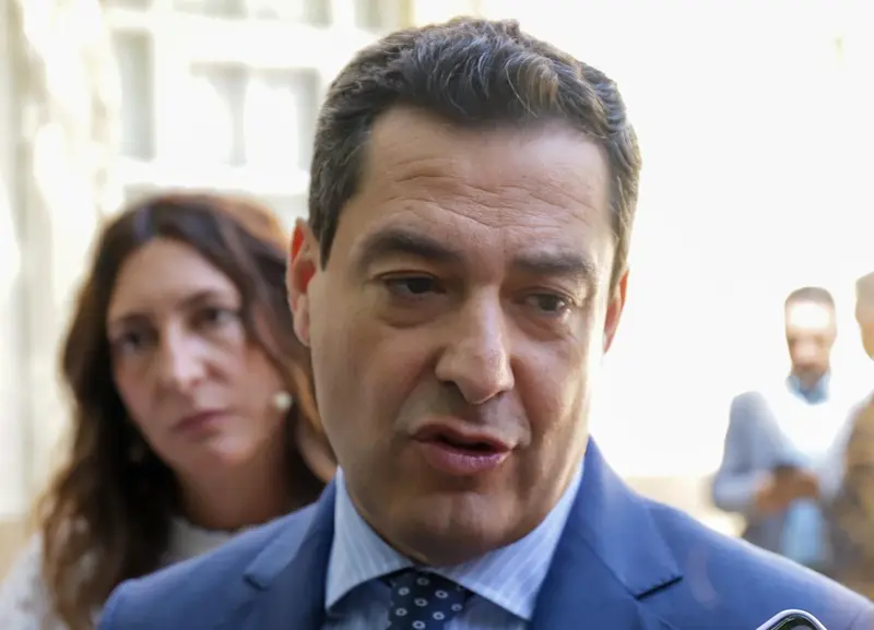 <p> El presidente del PP-A y de la Junta, Juanma Moreno, en una fotograf&iacute;a de archivo - &Aacute;lex Zea - Europa Press </p>