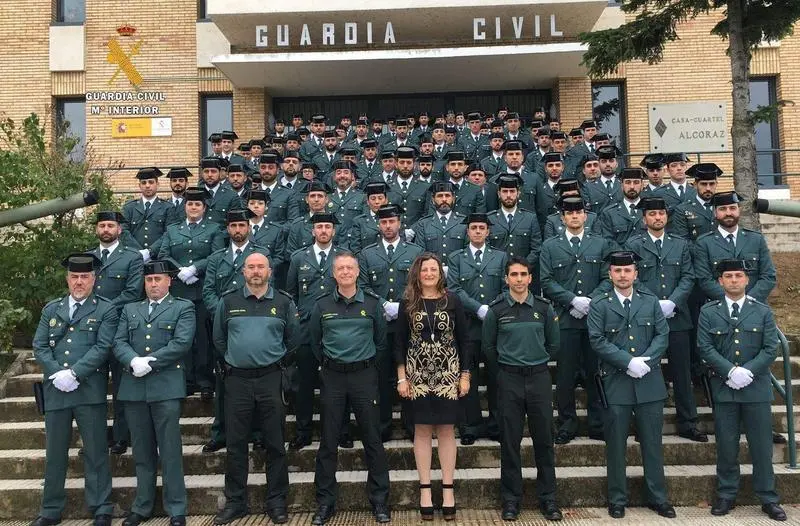 <p> Las incorporaciones de la Guardia Civil en Arag&oacute;n en 2021 </p>