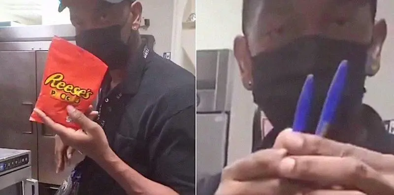 <p> El trabajador de Burger King, Kevin Ford </p>