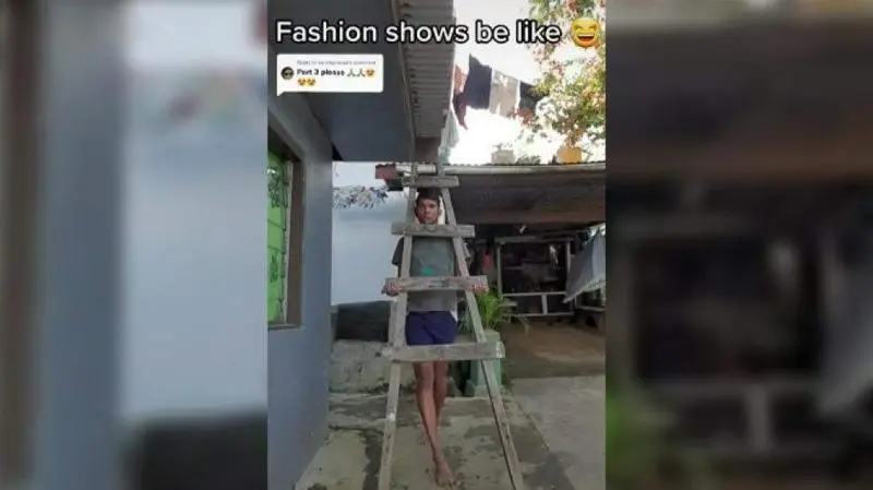 <p> Shaheel, el joven que rompe con los desfiles de moda tradicionales. </p>