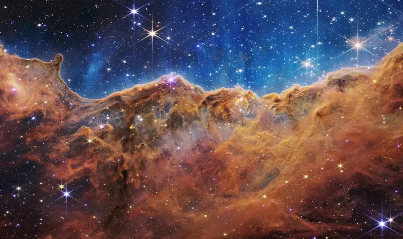 <p> Una de las im&aacute;genes capturadas por el telescopio James Webb. - -/NASA via ZUMA Press Wire/dpa </p>