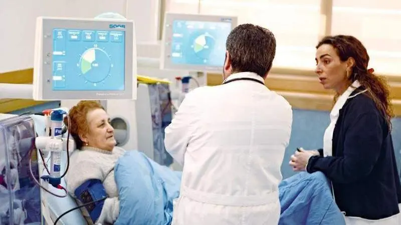 Paciente en hemodialisis