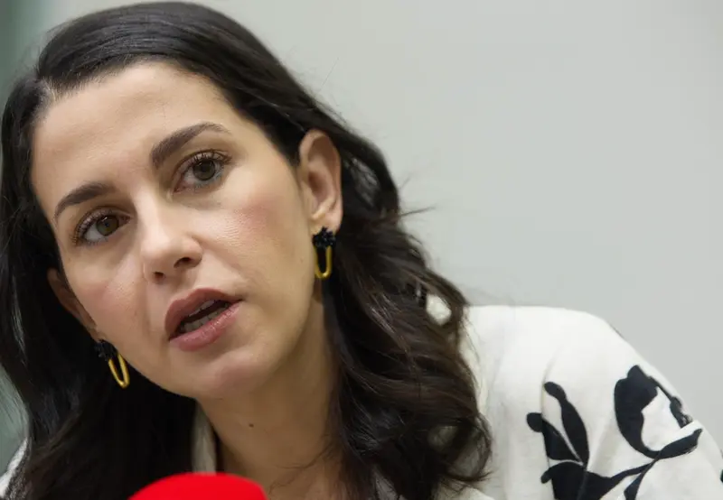 <p> La l&iacute;der de Ciudadanos, In&eacute;s Arrimadas, durante una entrevista para Europa Press. - Jes&uacute;s Hell&iacute;n - Europa Press </p>