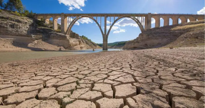 <p> Sequ&iacute;a en un embalse espa&ntilde;ol </p>