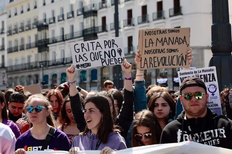 <p> Manifestaci&oacute;n contra la sentencia de 'La Manada' </p>