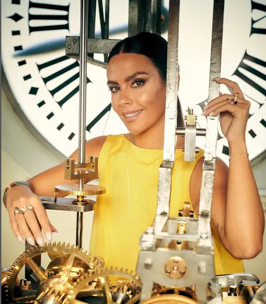 <p> La presentadora Cristina Pedroche durante la promoci&oacute;n de las Campanadas 2022. Instagram </p>