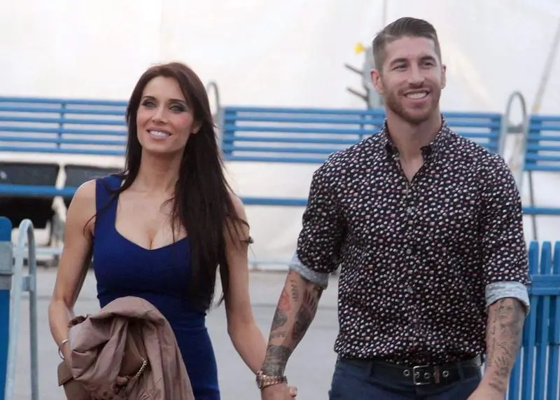 <p> Pilar Rubio y Sergio Ramos - EP </p>
