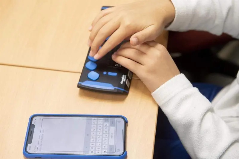 <p> Ni&ntilde;o con ceguera. - FUNDACI&Oacute;N ONCE - Europa Press </p>