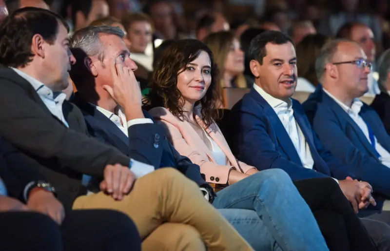 <p> La presidenta de la Comunidad de Madrid, Isabel D&iacute;az Ayuso, durante la celebraci&oacute;n de XXV la Uni&oacute;n Interparlamentaria Popular en el Hotel Beatriz, a 17 de septiembre de 2022, en Toledo, Castilla La Mancha, (Espa&ntilde;a). La l&iacute;der del PP madrile&ntilde;o preside la me - Gustavo Valiente - Europa Press </p>