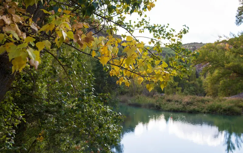 <p> Archivo - Paisaje de la Hoz del J&uacute;car, horas antes de que comience el oto&ntilde;o, a 22 de septiembre de 2021, en Cuenca, Castilla-La Mancha (Espa&ntilde;a). - Lola Pineda - Europa Press - Archivo </p>