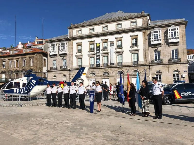 <p> Comienzan en A Coru&ntilde;a los actos centrales del d&iacute;a de la Polic&iacute;a Nacional </p>