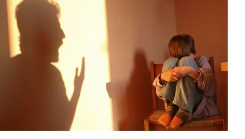 <p> Maltrato infantil, imagen de archivo </p>