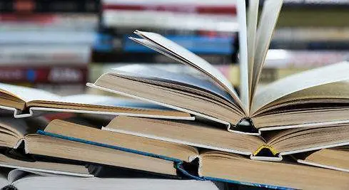 <p> Libros en un instituto </p>