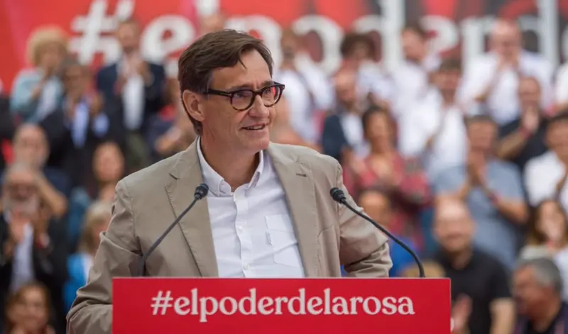 <p> Illa durante su discurso - LORENA SOPENA - EUROPA PRESS </p>