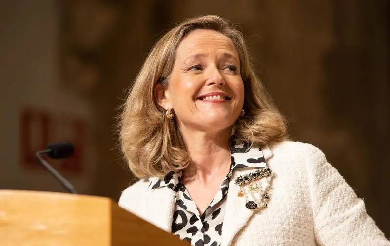 <p> La vicepresidenta primera del Gobierno y ministra de Asuntos Econ&oacute;micos y Transformaci&oacute;n Digital, Nadia Calvi&ntilde;o </p>