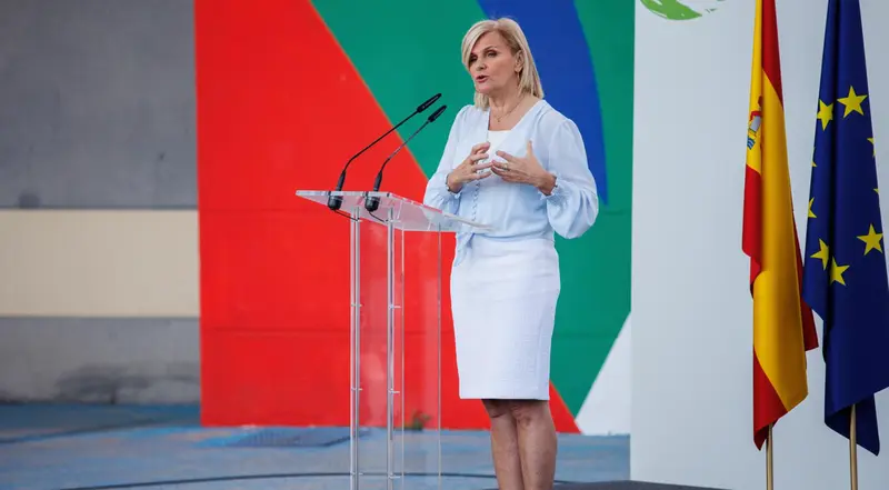 <p> Archivo - La directora de Salud P&uacute;blica de la OMS, Mar&iacute;a Neira, interviene durante la clausura del acto de presentaci&oacute;n del Plan Estrat&eacute;gico Nacional para la Reducci&oacute;n de la Obesidad Infantil, en el Polideportivo Juan de la Cierva, a 10 de junio de 2022, - Alejandro Mart&iacute;nez V&eacute;lez - Europa Press - Archivo </p>