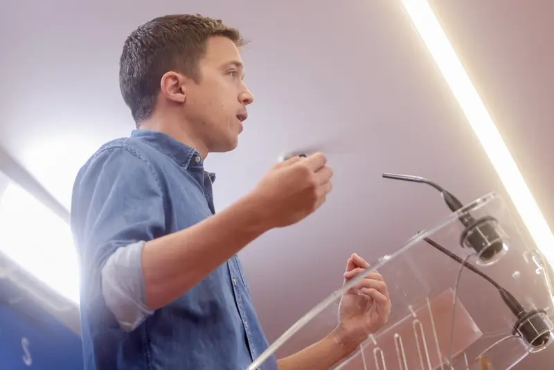 <p> El portavoz de M&aacute;s Pa&iacute;s-Equo, &Iacute;&ntilde;igo Errej&oacute;n - Ricardo Rubio - Europa Press </p>