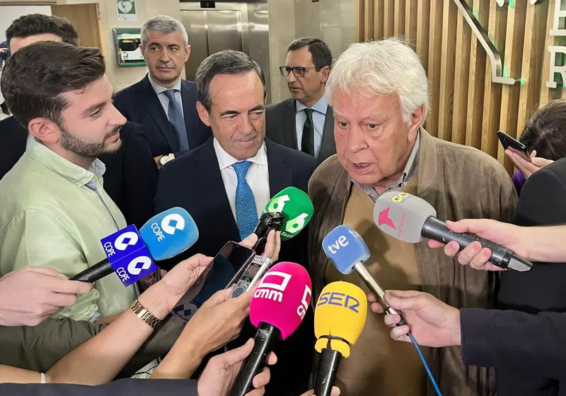 <p> El expresidente del Gobierno, Felipe Gonz&aacute;lez, en Toledo - EUROPA PRESS </p>