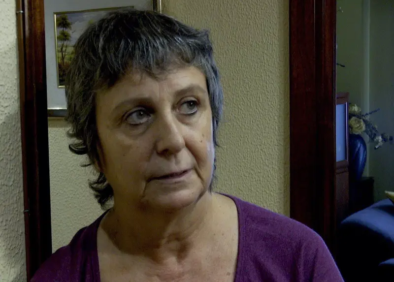 <p> La mujer que encontr&oacute; en su felpudo al beb&eacute; secuestrado del Hospital de Basurto. - EUROPA PRESS TV </p>