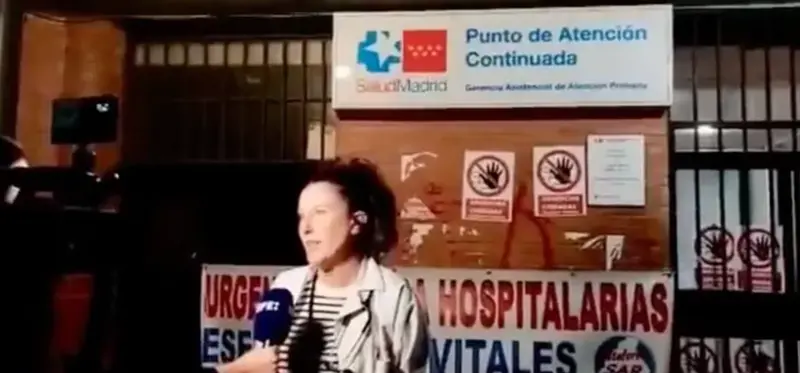 <p> Captura del v&iacute;deo compartido por Javier Padilla en Twitter </p>