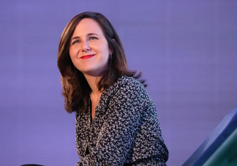  La ministra de Derechos Sociales y Agenda 2030, Ione Belarra Urteaga, durante el acto 'A ti te importa: Estrategia de Erradicaci&oacute;n de la violencia contra la Infancia y Adolescencia'. - Marta Fern&aacute;ndez Jara - Europa Press 