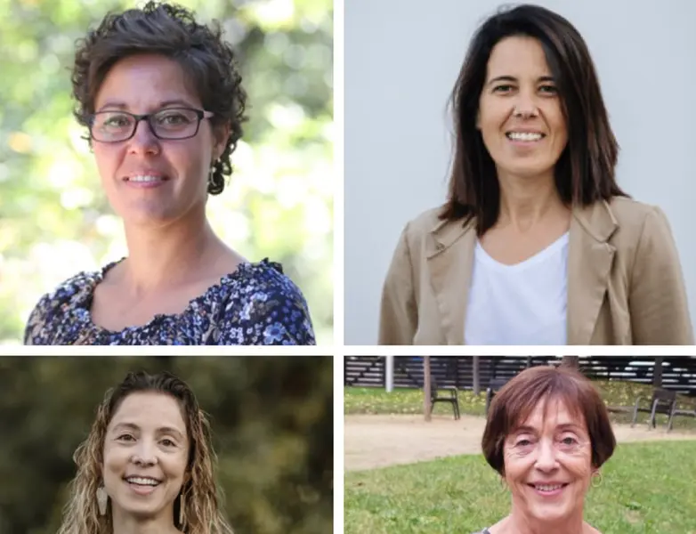  Las investigadoras de la UdG, de izquierda a derecha y de arriba abajo, Laura Vall-llosera, Gemma Renart-Vicens, Laura Serra y Carme Saurina - UNIVERSITAT DE GIRONA 