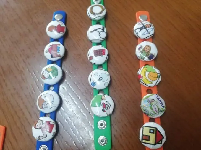  Las pulseras creadas por Jaime Brea.<br>Fuente:Twitter 