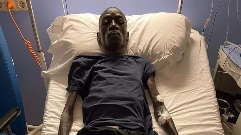  Ablaye, enfermo terminal ingresado en el Hospital Costa del Sol de M&aacute;laga 