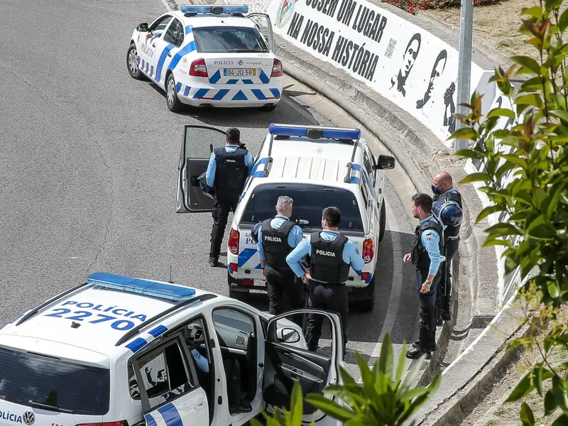  Polic&iacute;a en Lisboa - GERARDO SANTOS / ZUMA PRESS / CONTACTOPHOTO 