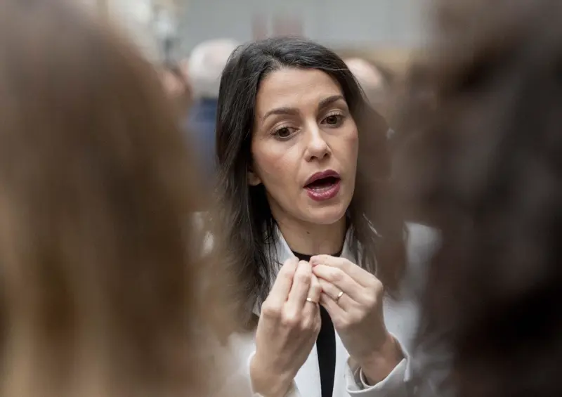  La presidenta de Ciudadanos, In&eacute;s Arrimadas, durante el acto institucional por el D&iacute;a de la Constituci&oacute;n, en el Congreso de los Diputados, a 6 de diciembre de 2022, en Madrid (Espa&ntilde;a). - Alberto Ortega - Europa Press 