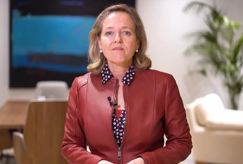  La vicepresidenta primera y ministra de Asuntos Econ&oacute;micos, Nadia Calvi&ntilde;o, en una imagen de archivo. - MINISTERIO ASUNTOS ECON&Oacute;MICOS 