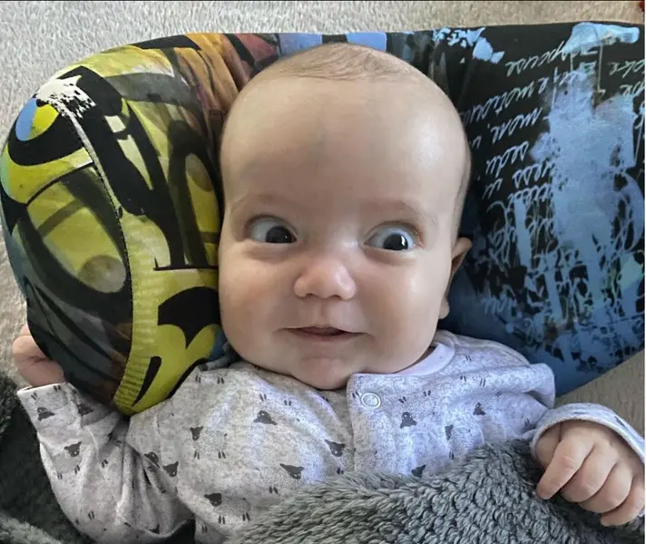  Luka via Instagram de Cira, su madre 