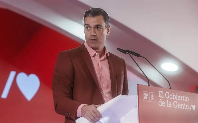  El presidente del Gobierno de Espa&ntilde;a y secretario general del PSOE, Pedro S&aacute;nchez 