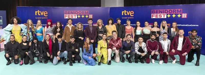  Los participantes del Benidorm Fest 