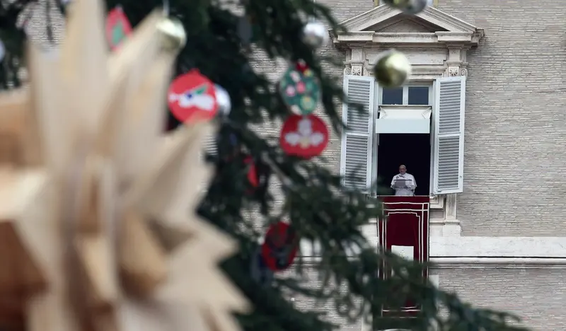  El Papa en un rezo del &Aacute;ngelus - Evandro Inetti/ZUMA Press Wire/d / DPA 