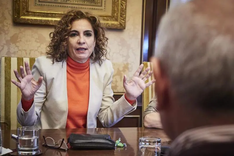  La ministra de Hacienda y Funci&oacute;n P&uacute;blica, Mar&iacute;a Jes&uacute;s Montero 