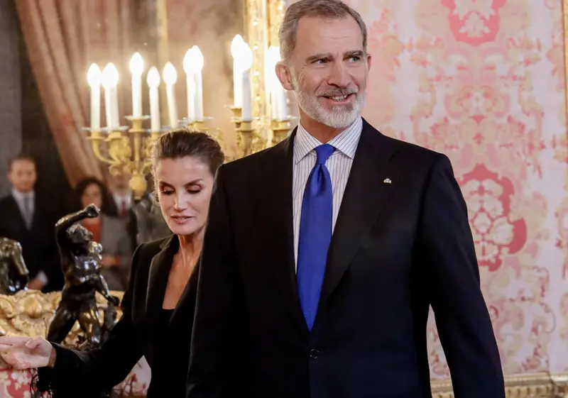  Archivo - El Rey Felipe VI y la Reina Letizia - EUROPA PRESS/C.Luj&aacute;n.POOL - Europa Press - Archivo 