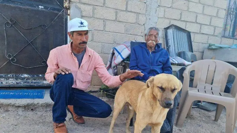  El Palomo rescat&oacute; a su due&ntilde;o, Don Goyo, tras una semana desaparecido 